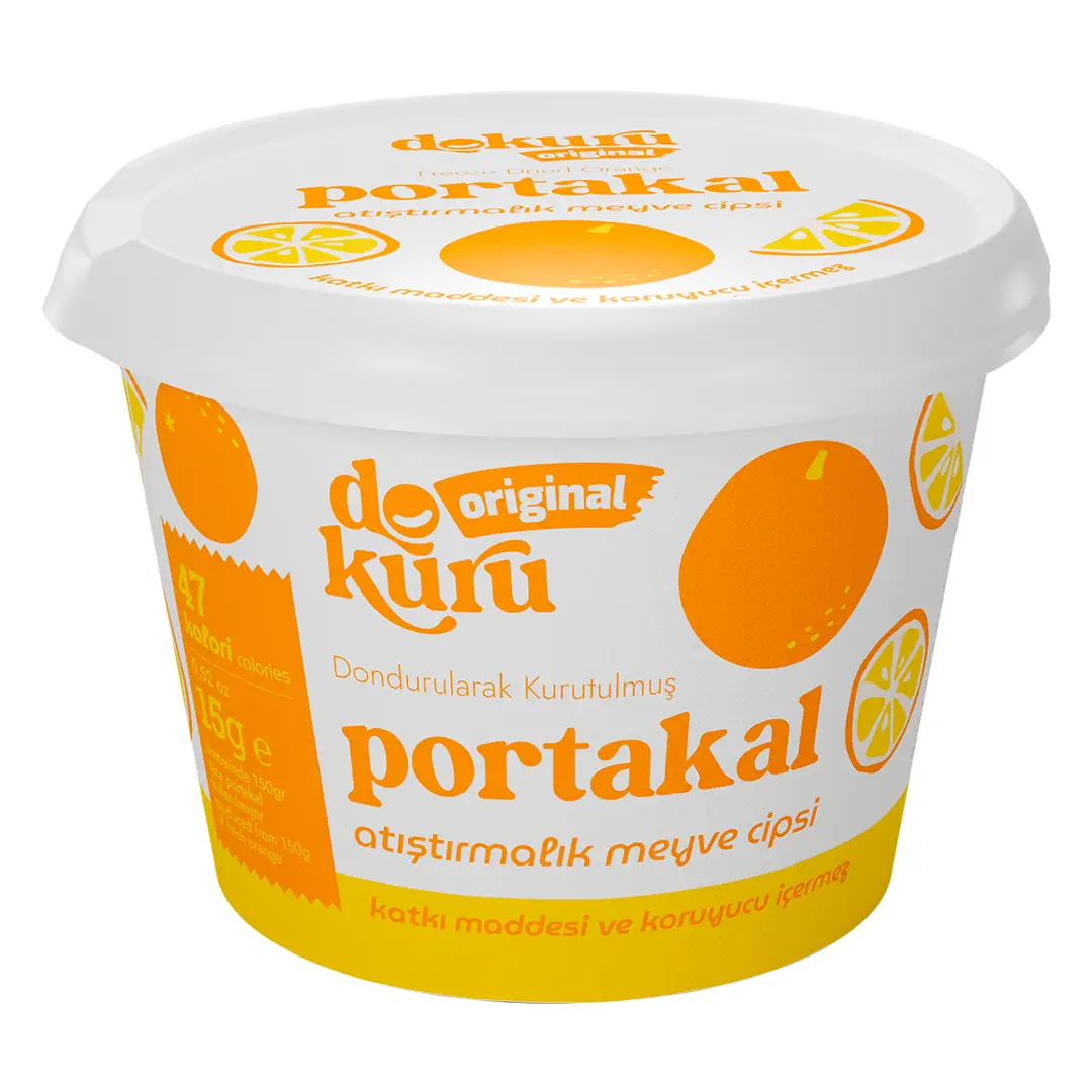 Dokuru Original Portakal Atıştırmalık Meyve Cipsi