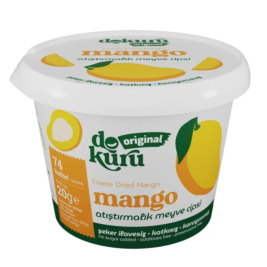 Dokuru Freeze Dried Mango 20gr - Görsel 2
