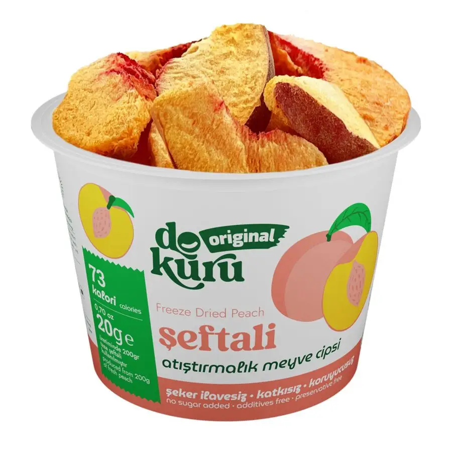 Dokuru Freeze Dried Şeftali 20gr